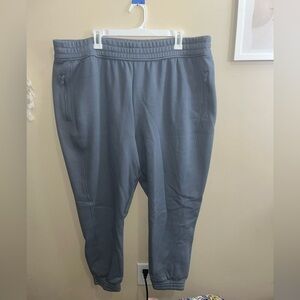 Fabletics sweatpants womans grey sweats plus size, comfy lounge pants